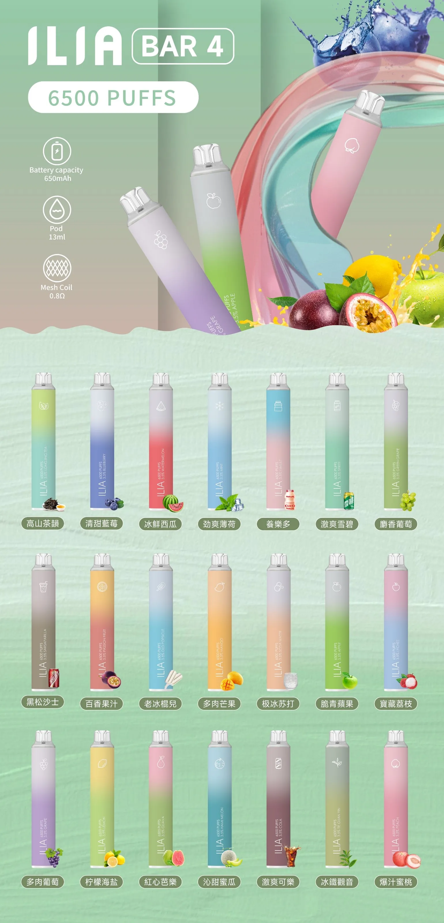 哩亞 拋棄式 6500口 ⌁ 正品保障